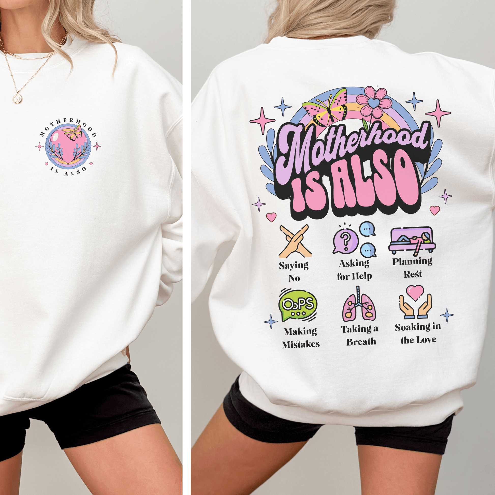 Mama Self Care Sweatshirt by Keystonemama