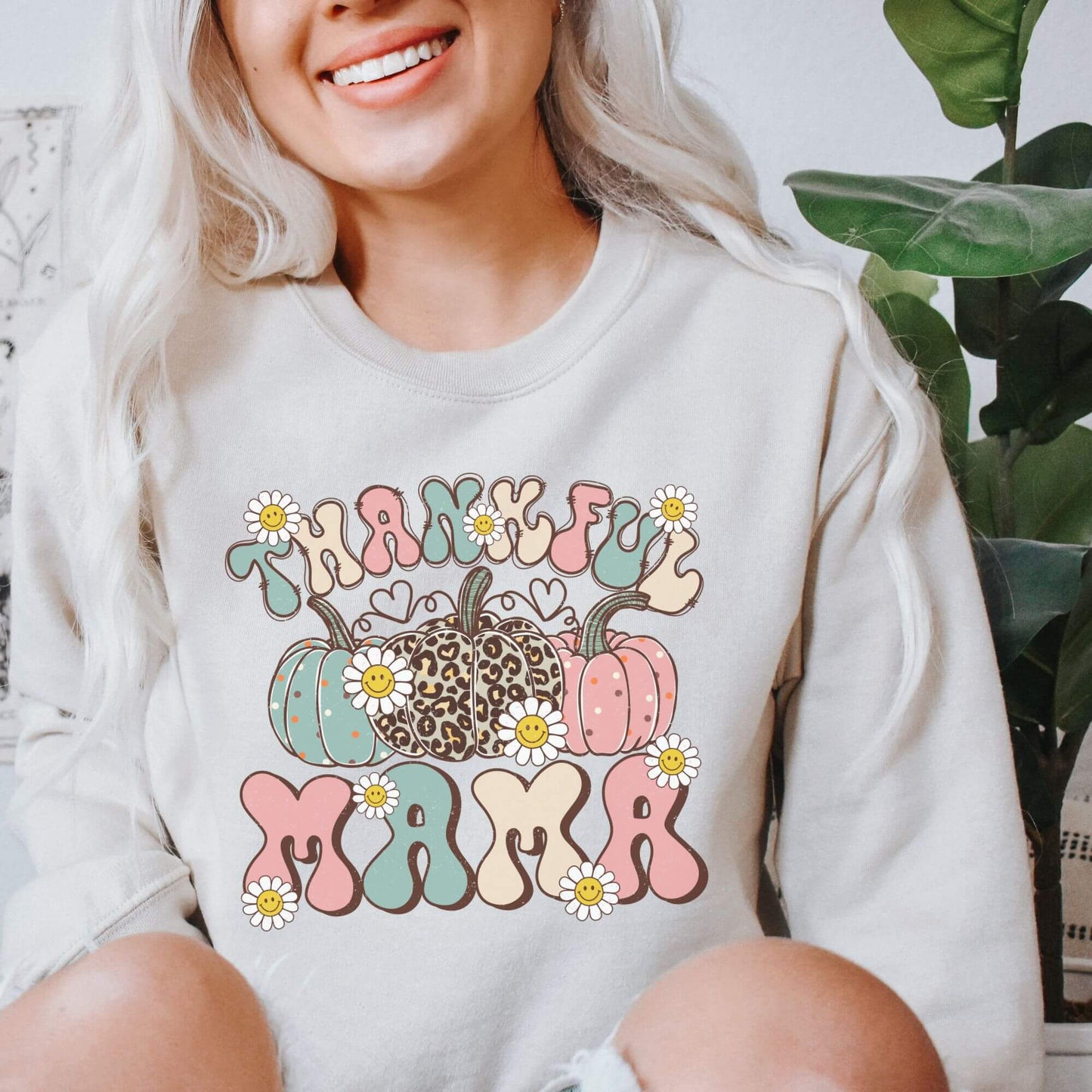 🍂 Thankful Mama Fall Sweatshirt by Keystonemama