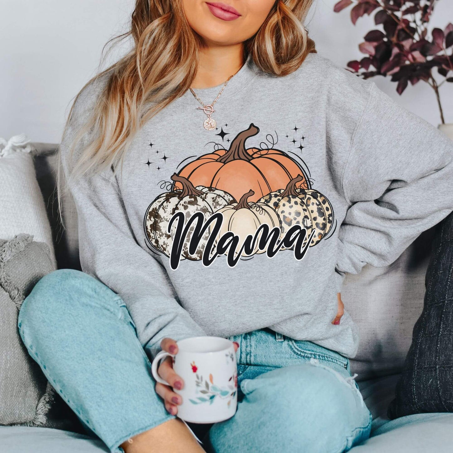 Pumpkin Patch Mama Fall Sweatshirt