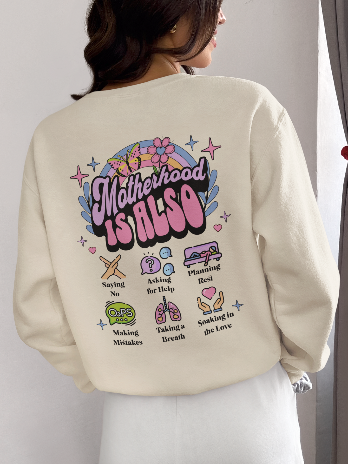 Mama Self Care Sweatshirt by Keystonemama