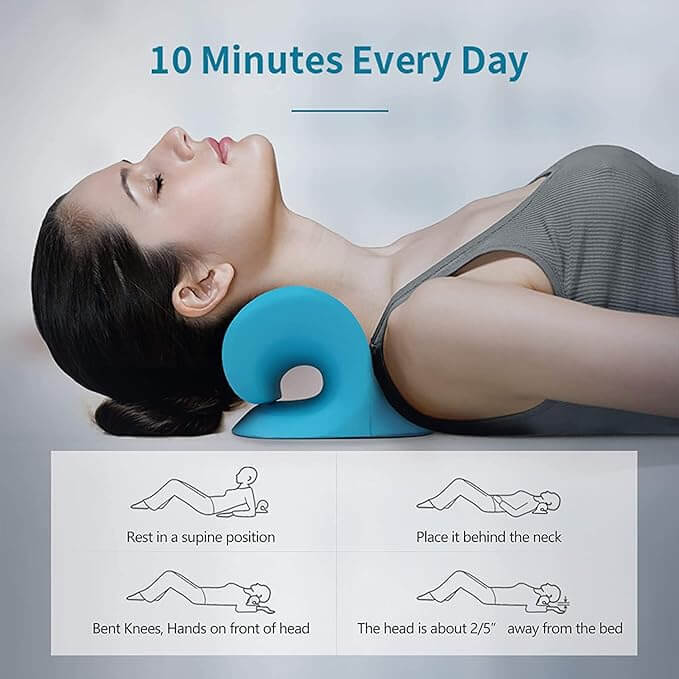 Blissful Cervical Neck Pain Relief Pillow KeystoneMama