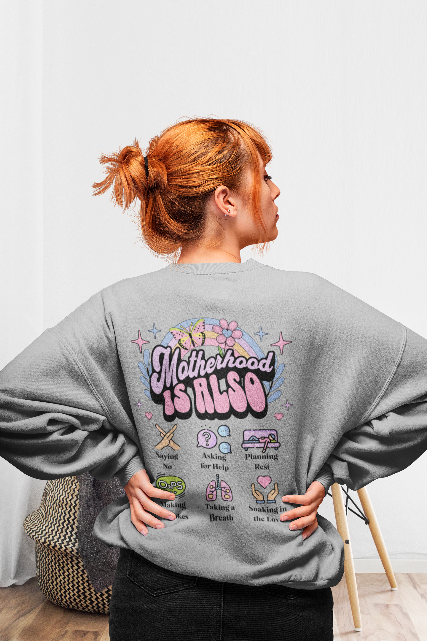 Mama Self Care Sweatshirt by Keystonemama