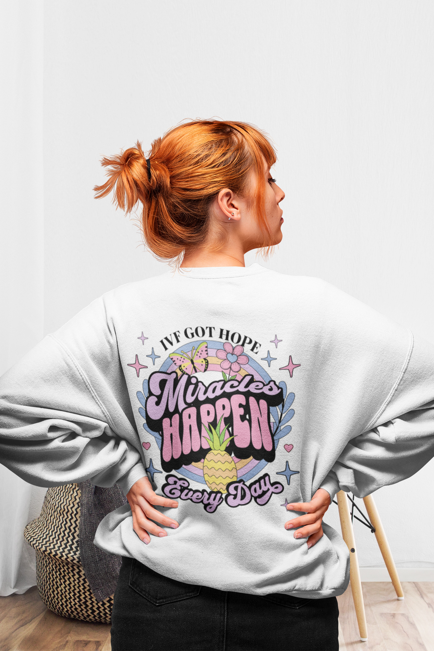 IVF Sweatshirt, IVF Gift by Keystonemama