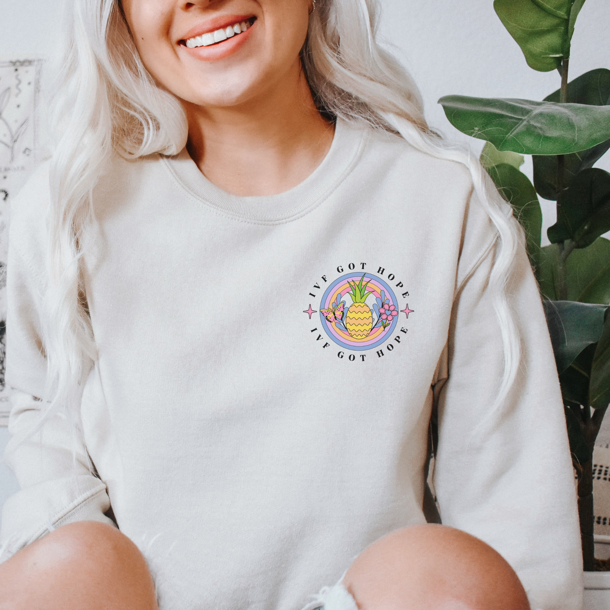 IVF Sweatshirt, IVF Gift by Keystonemama